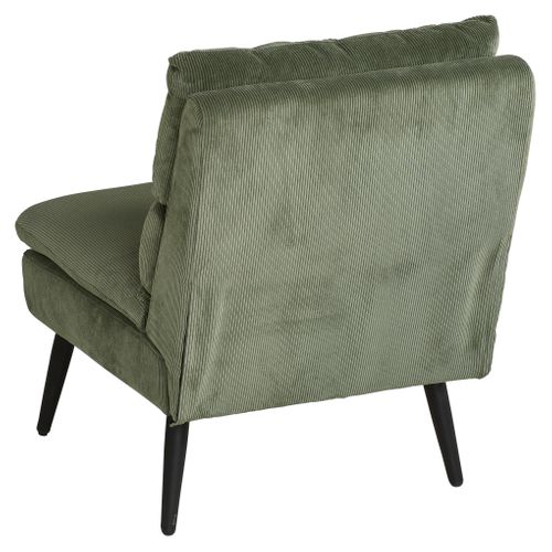 Fauteuil GAEL tissu vert