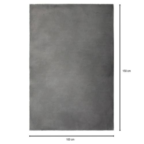 Tapis 100x150 cm RABBIT Gris foncé