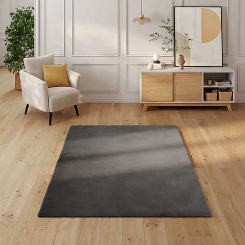 Tapis 150x200 cm RABBIT Gris foncé