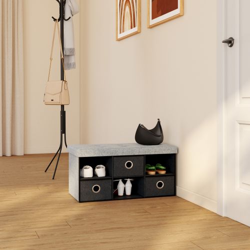 Banc pliable HARTLEY Gris