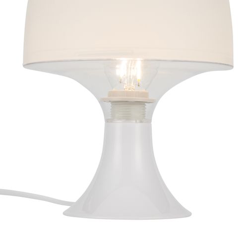 Lampe à poser H. 24 cm SVETA Blanche