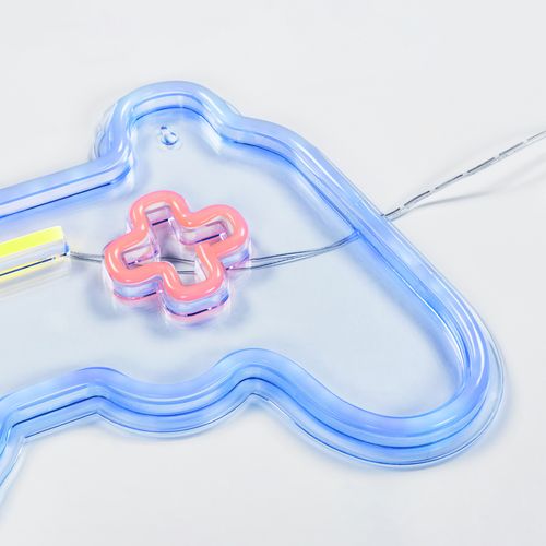 Néon mural Led USB L. 41 cm MANETTE Multicolore