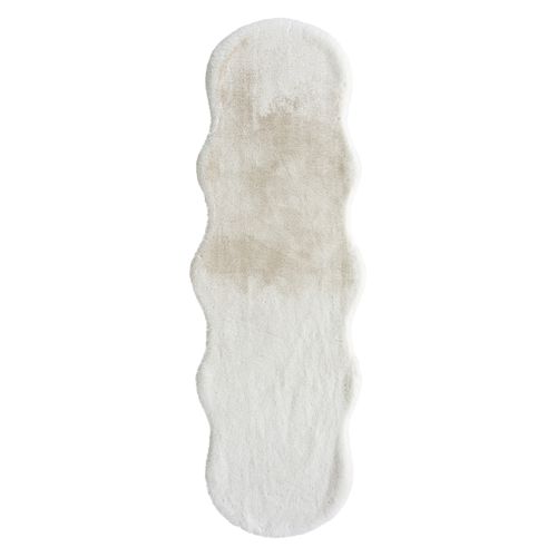 Tapis 55x160 cm FANNY Blanc