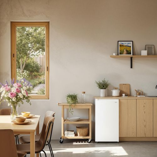 Réfrigérateur table top FAR  RTG925EW G 91L Blanc