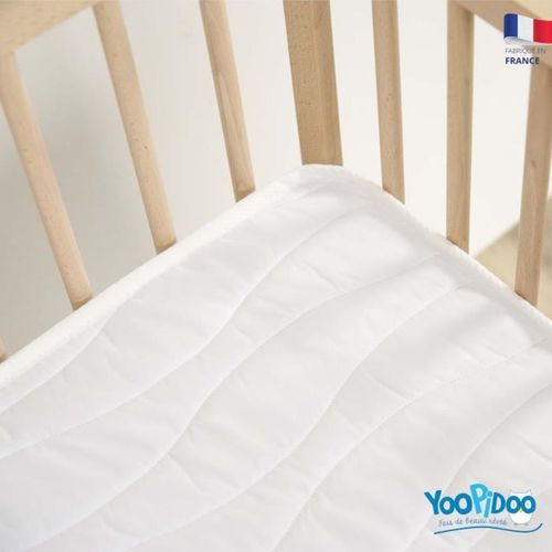 Matelas Bébé Climatisé - 60x120 Cm - 1 Face Été Fraîche / 1 Face Hiver Ouatinée