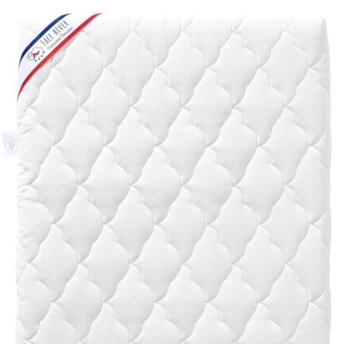 Matelas Bébé Climatisé - 60x120x10 Cm - Reversible - Déhoussable - Anti Acarien - Fabrication França