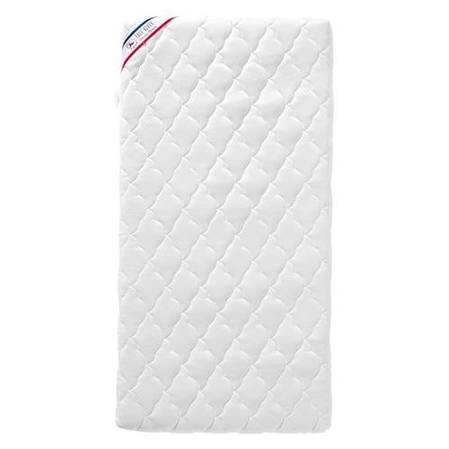 Matelas Bébé Parfait - 60x120x10 Cm - 2 Faces : Été / Hiver - Déhoussable - Anti Acarien