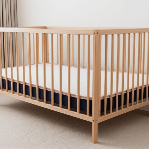 Babysom - Matelas Bébé 70x140 Cm - Réversible Été/hiver - Sans Traitement Chimique -