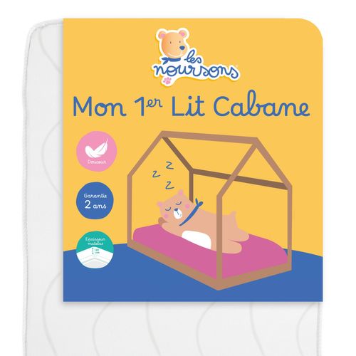 Matelas Enfant - 80x160 Cm - Réversible - Garantie 2 Ans - Fabrication Française