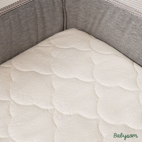 Matelas Cododo Bébé 52x89 Cm - Housse En Viscose De Bamboo - Sans Traitement