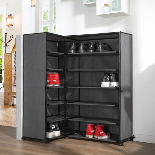 Armoire à Chaussures D'angle - H107 Cm