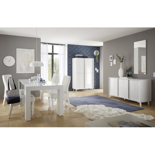 Ensemble De Salon, 1 Buffet Haut, 1 Meuble TV, 1 Buffet Bas