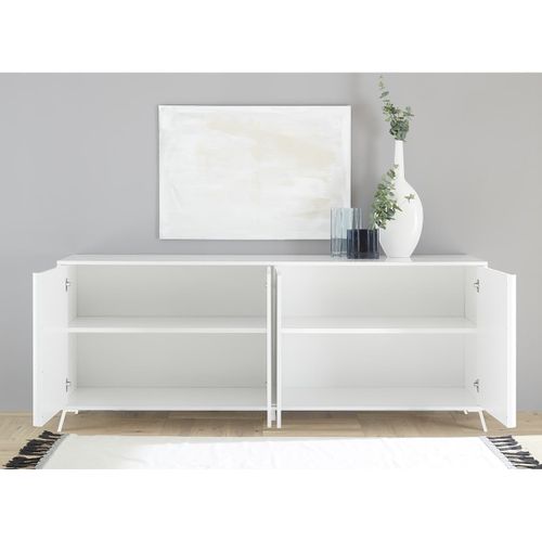 Ensemble De Salon, 1 Buffet Haut, 1 Meuble TV, 1 Buffet Bas