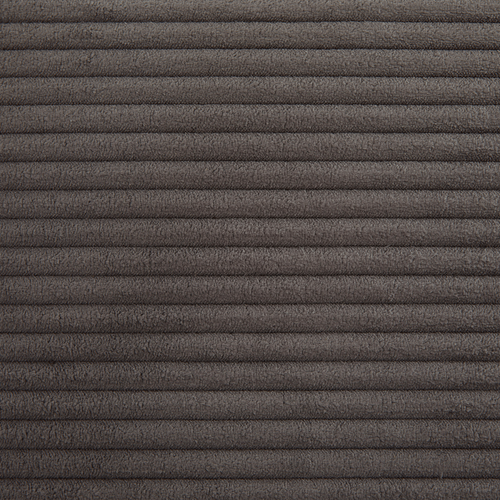 Canapé Convertible 3 Places En Tissu Velours Côtelé