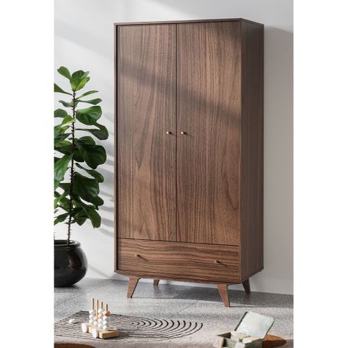 Armoire 2 Portes 1 Tiroir - H185 Cm