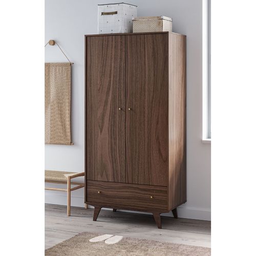Armoire 2 Portes 1 Tiroir - H185 Cm