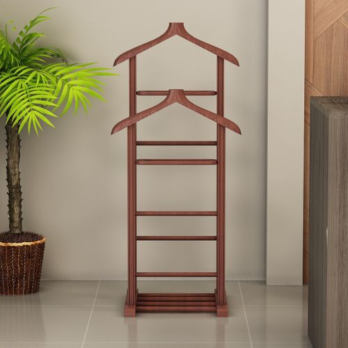 Valet De Chambre En Bois Massif H120 Cm