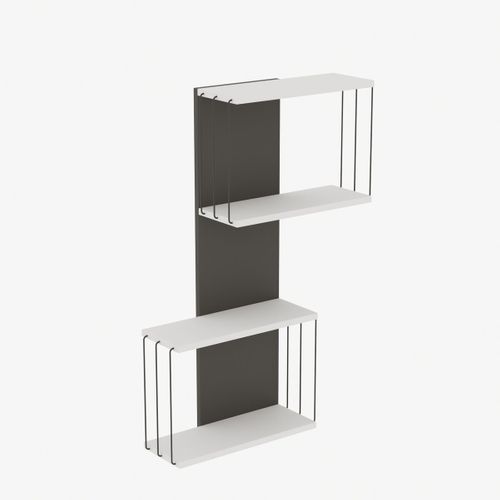 Etagère Murale Avec 2 Niches H96 Cm
