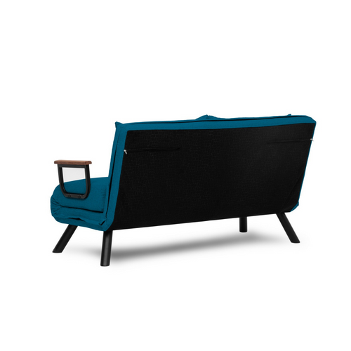 Canapé Lit 2 Places Convertible L133 Cm