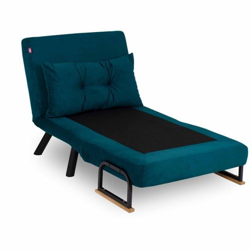Fauteuil Convertible En Tissu L67 Cm