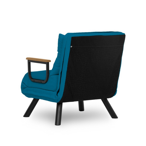 Fauteuil Convertible En Tissu L67 Cm
