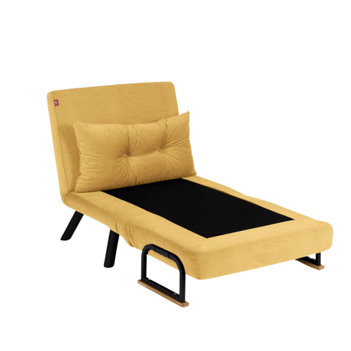 Fauteuil Convertible En Tissu L67 Cm