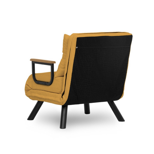 Fauteuil Convertible En Tissu L67 Cm