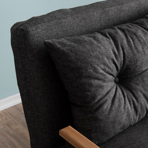 Canapé Lit 2 Places Convertible L133 Cm