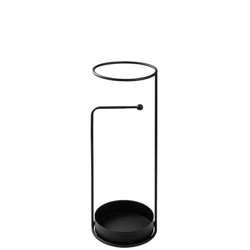 Porte Parapluie En Métal Noir H60 Cm