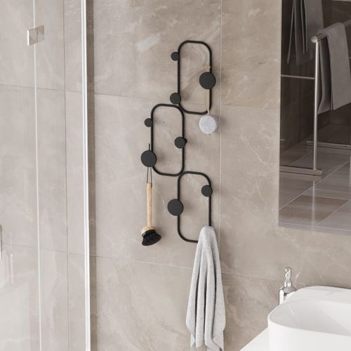 Porte Manteaux Mural 6 Patères H70 Cm