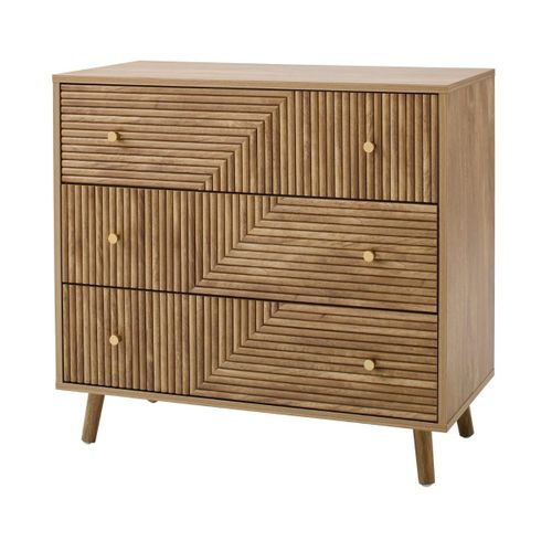 Commode 3 Tiroirs L80 Cm