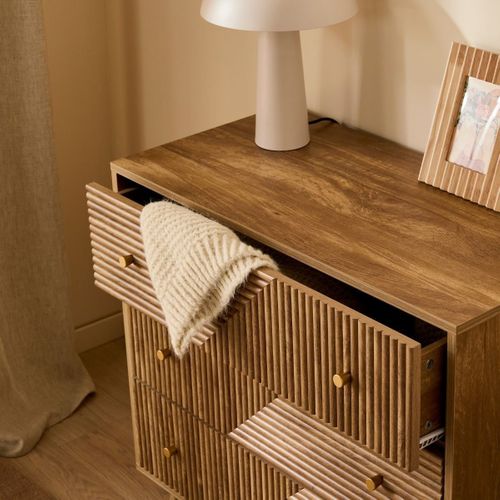 Commode 3 Tiroirs L80 Cm