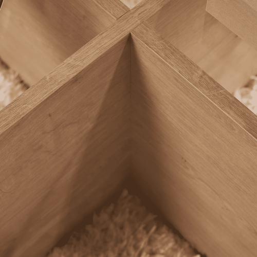 Table Basse Pieds Croisés Et Plateau En Verre D75 Cm