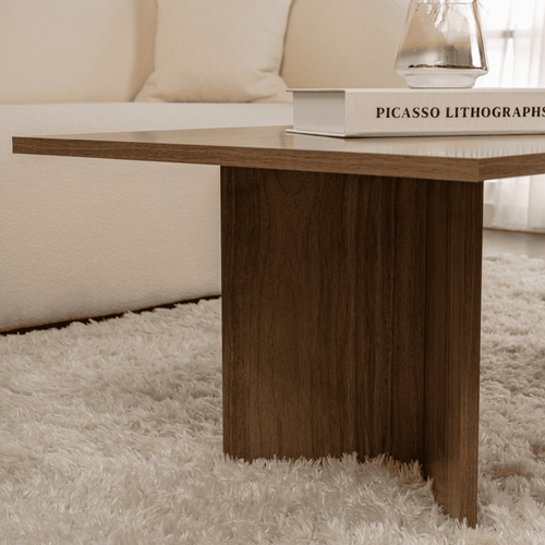 Table Basse Avec Plateau Rectangulaire L119 Cm