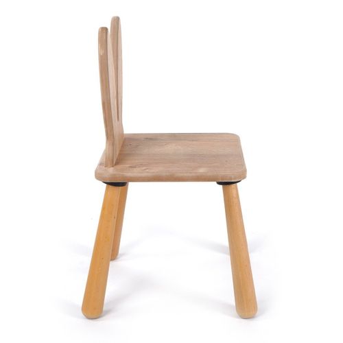 Chaise Pour Enfant Dossier Lapin L30 Cm