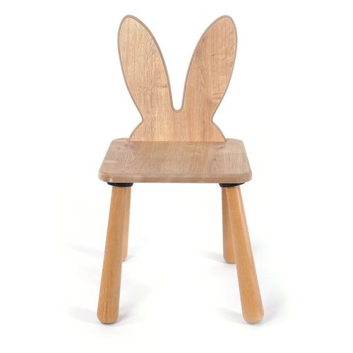 Chaise Pour Enfant Dossier Lapin L30 Cm