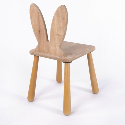 Chaise Pour Enfant Dossier Lapin L30 Cm