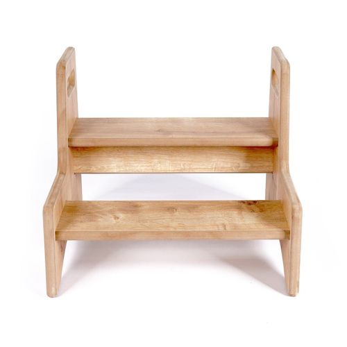 Marche Pied Pour Enfant Decor Chêne H36 Cm