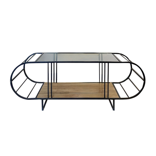 Table Basse Avec Plateau En Verrel145 Cm