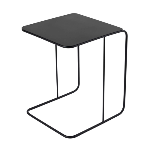 Bout De Canapé Avec Plateau En Métal H46 Cm