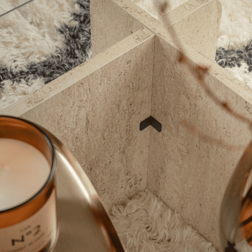 Table Basse Avec Plateau En Verre L105 Cm