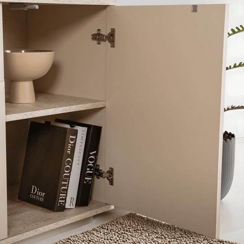 Buffet 4 Portes Et 1 Niche Centrale L180 Cm