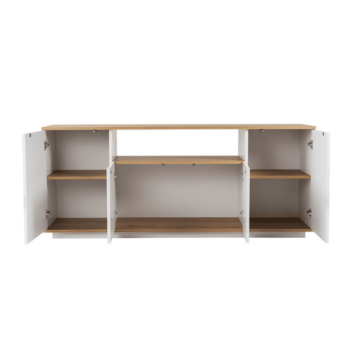 Buffet 4 Portes Et 1 Niche Centrale L180 Cm