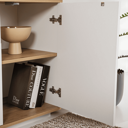 Buffet 4 Portes Et 1 Niche Centrale L180 Cm