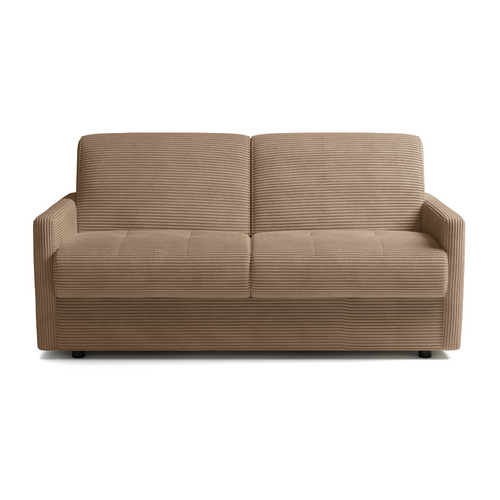 Canapé Convertible 3 Places En Velours Côtelé