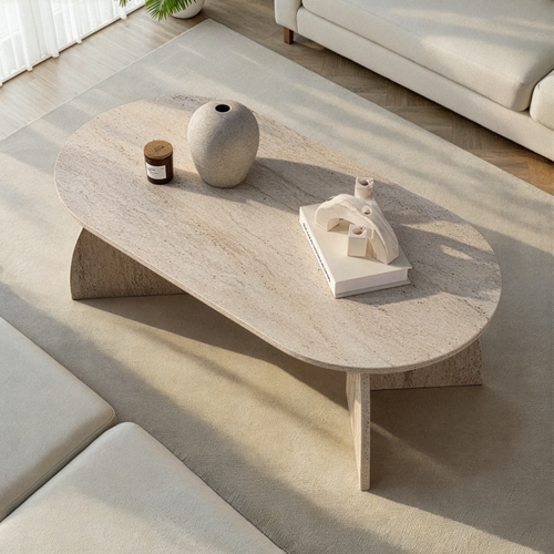 Table Basse Avec Pieds Courbés L120 Cm