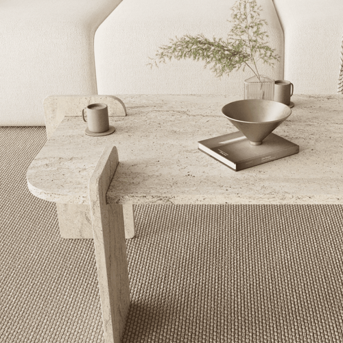 Table Basse Rectangulaire Avec Arrondis L120 Cm