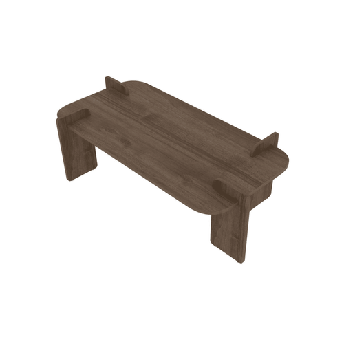 Table Basse Rectangulaire Avec Arrondis L120 Cm