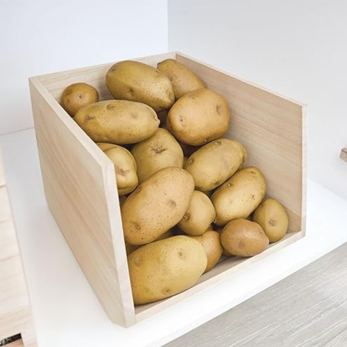 Bac De Rangement En Bois Avec Face Ouverte L25,4 Cm