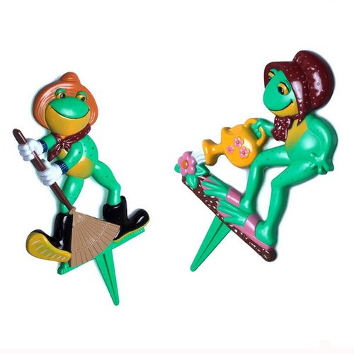 Grenouilles De Décoration Jardin - Lot De 2